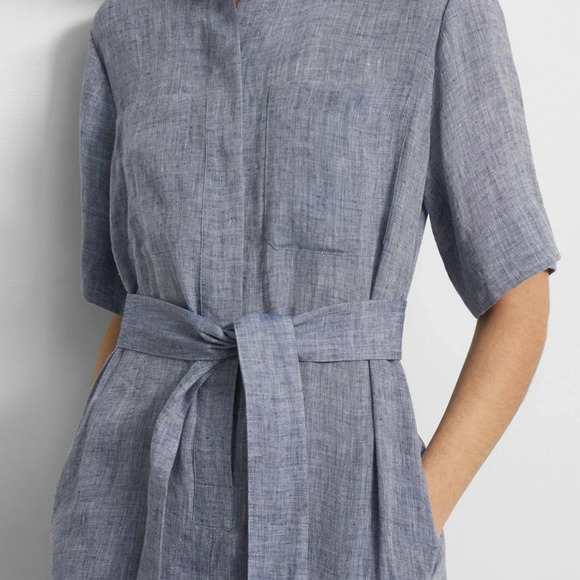 THEORY Patch Pocket Jumpsuit - Picture 3 of 8